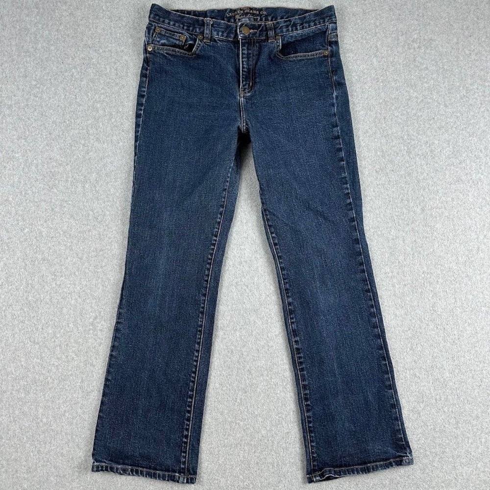 LRL Womens Bootcut Size 8 Ralph Lauren Classic Bootcut Blue Denim